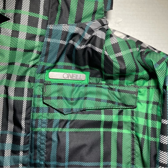 O'NEILL Fifty2 Series Insulated Ski / Snowboard Jacket Juniors Green Size Large - Picture 3 of 15